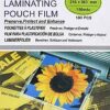 Bright Office 8564 A4 Lamination Pouch Film, 125 Mic. - Pack Of 100