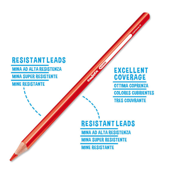 ⁦Carioca TRIANGULAR PENCILS pack of 24⁩ - الصورة ⁦3⁩