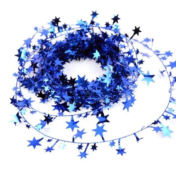 Christmas Decoration Star-blue