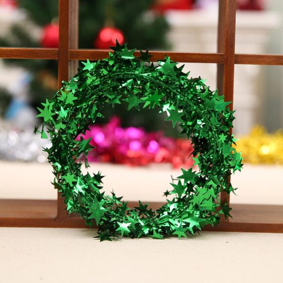 Christmas Decoration Star-green