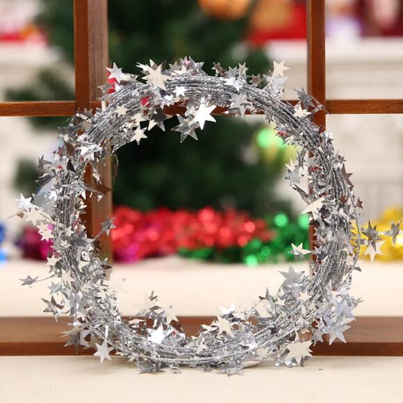 Christmas Decoration Star-silver