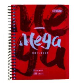 Copy Book -250 Sheets-separated-Lined-Mega -A5