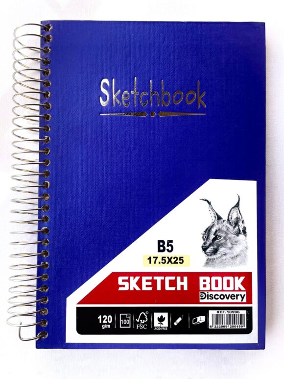 discovery B5Wired Sketchbook - 100 Sheet 120gm