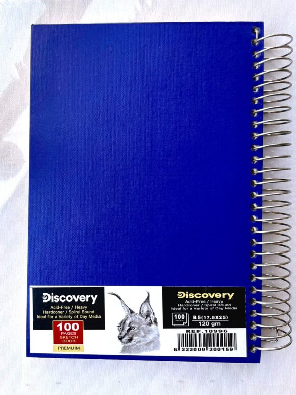 ⁦discovery B5Wired Sketchbook - 100 Sheet 120gm⁩ - الصورة ⁦2⁩