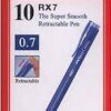 Faber- castell ballpoint Blue pen rx7 0,7mm pack of 10