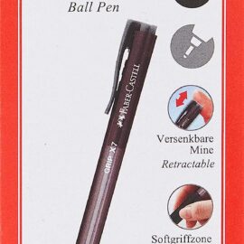 Faber- castell ballpoint Blackpen rx7 0,7mm pack of 10