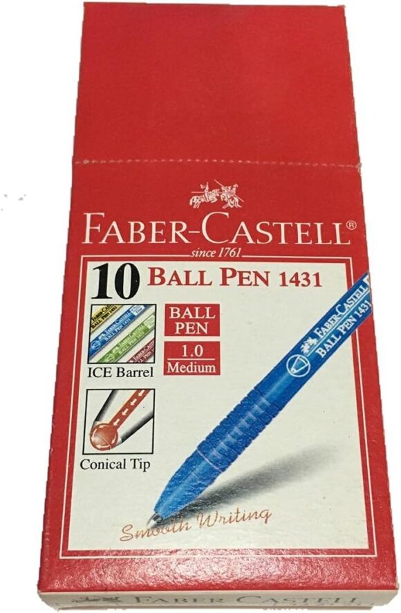 Faber- castell ballpoint Blue pen GRIP X10 1,0mm