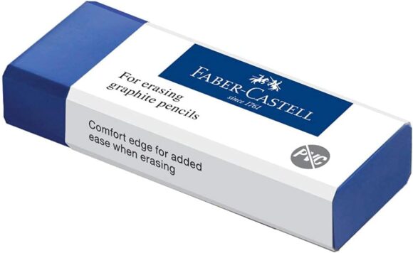 Faber Castell  Eraser large Blue