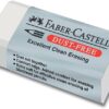 Faber Castell  Eraser Rectangle small  Dust Free White