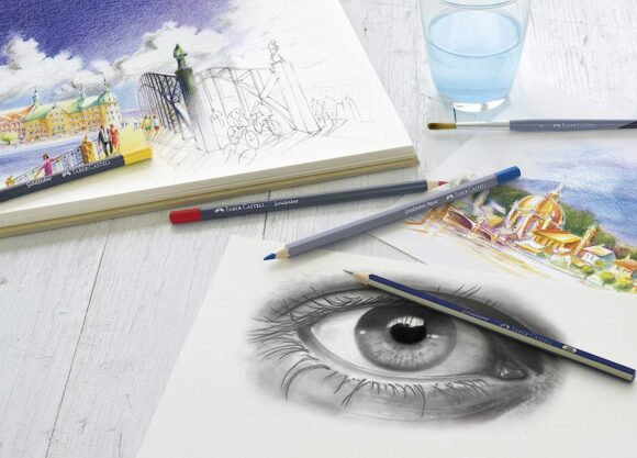 ⁦FaBER-CaSTELL 3B Goldfaber Graphite Pencil Pack of 12⁩ - الصورة ⁦3⁩