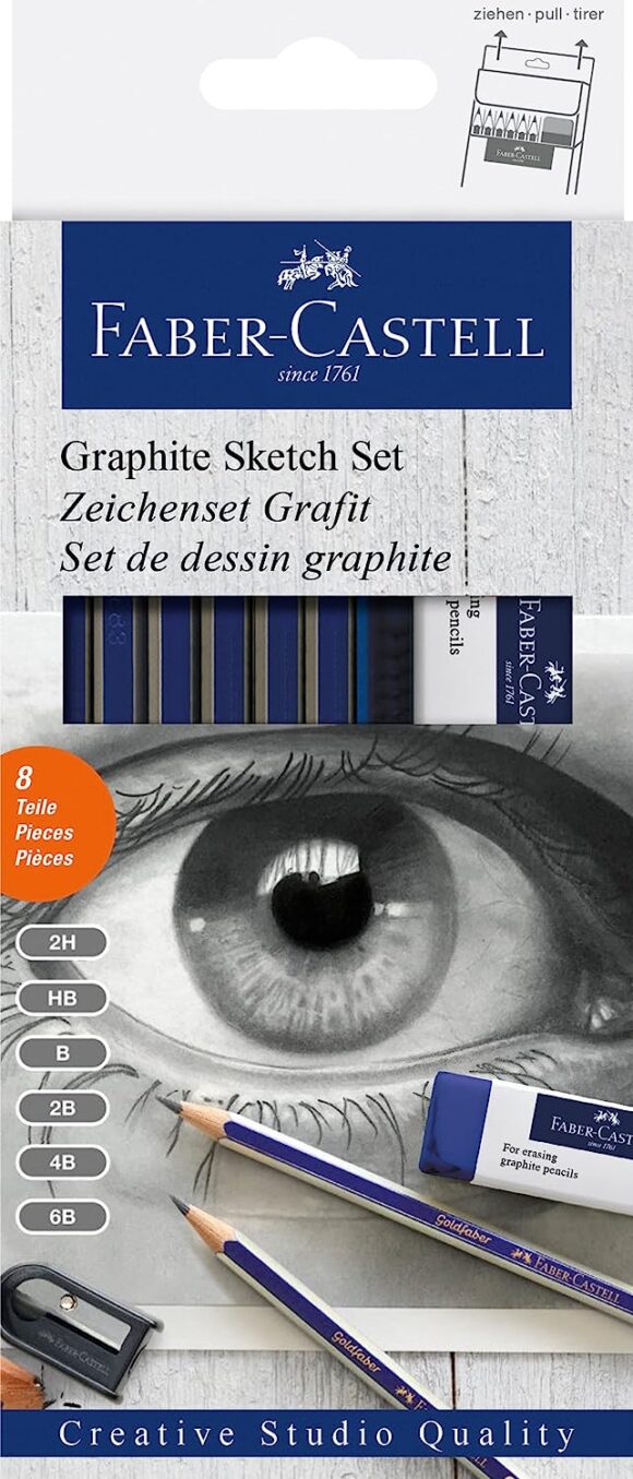 Faber-Castell Goldfaber Graphite Sketch Set of 6