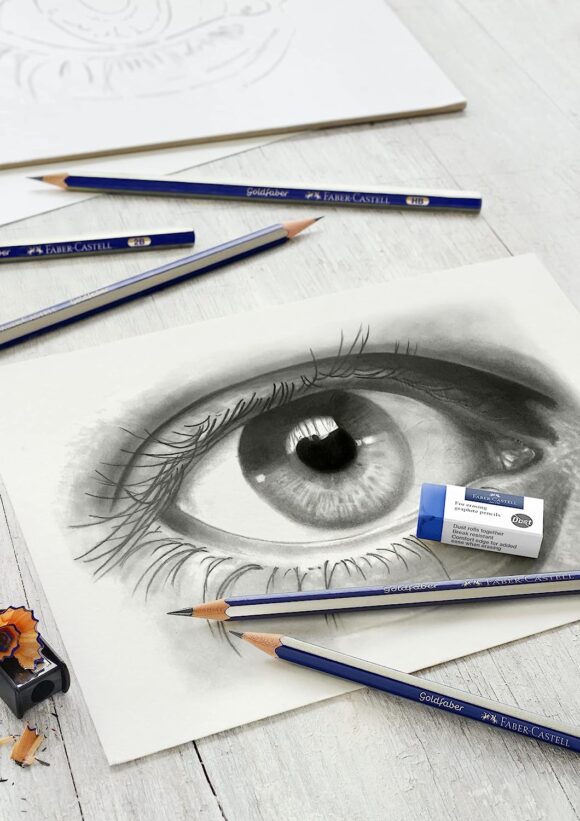 ⁦Faber-Castell Goldfaber Graphite Sketch Set of 6⁩ - الصورة ⁦2⁩