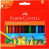 Faber-Castell Grip Erasable Crayon Pack of 12