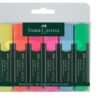faber Castell highlighter pack of 6