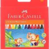 Faber-Castell Jambo Wax Crayons - 12 Pieces