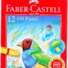 Faber-Castell Oil Pastel Crayons Pack of 12