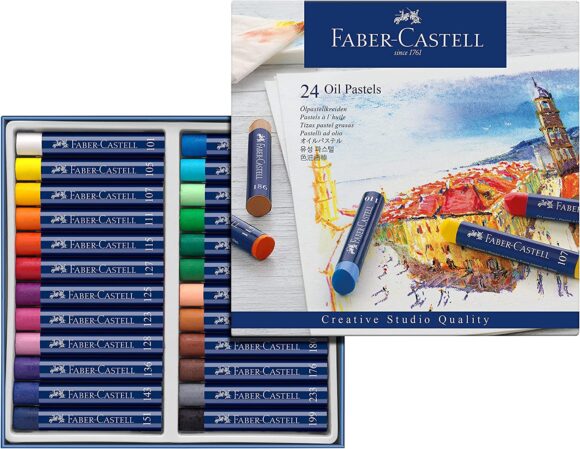 Faber Castell Oil Pastel Crayons pack of 24 (27 24)