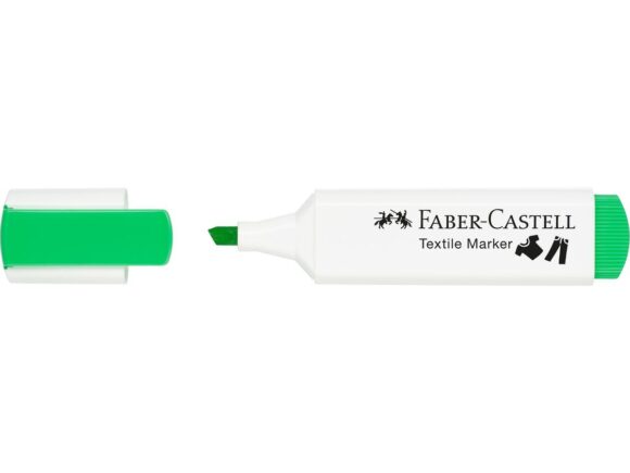 Faber Castell Textile fabric Marker neon green