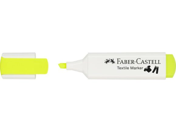 Faber Castell Textile fabric Marker neon yellow
