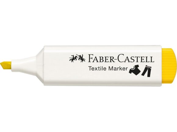 Faber Castell Textile fabric Marker yellow