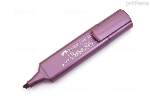 Faber-Castell Textliner Highlighter  Metallic -Brilliant Ruby
