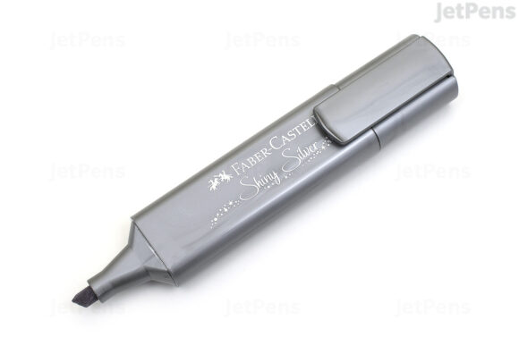 Faber-Castell Textliner Highlighter  Metallic -Shiny Silver
