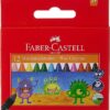 Faber Castell Wax Crayons  Pack Of 12