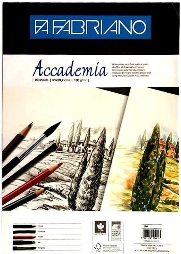 Fabriano140Papers White 20 Sheets