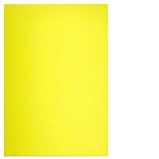 Foam sheet -yellow