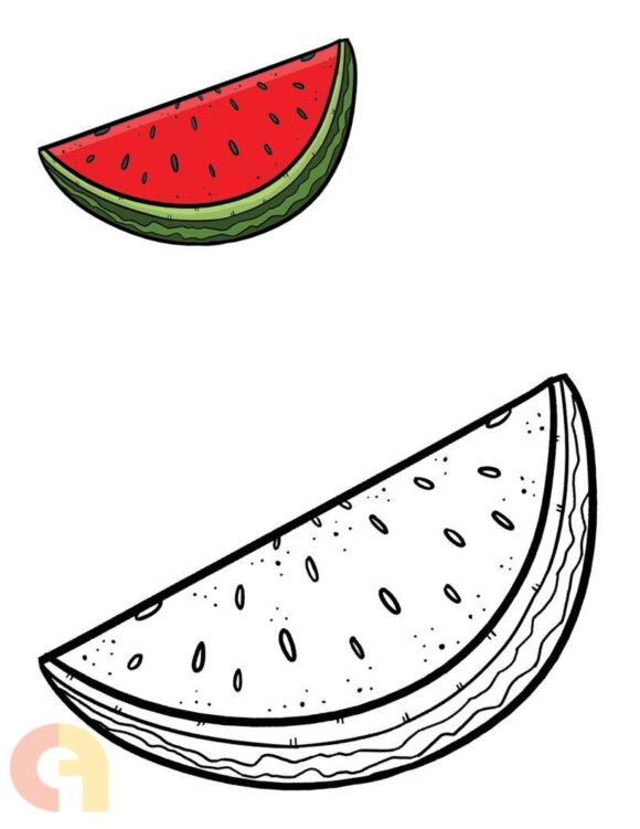⁦Fruits Coloring Book⁩ - الصورة ⁦2⁩