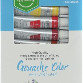 Keep Smiling Gouache Paint  12 . 12 ML with brush