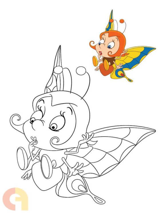 ⁦Insects Coloring Book⁩ - الصورة ⁦2⁩