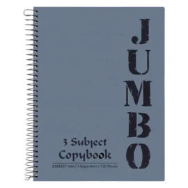 Jumpo Copy Book -120 Sheets -lined -separated-A4