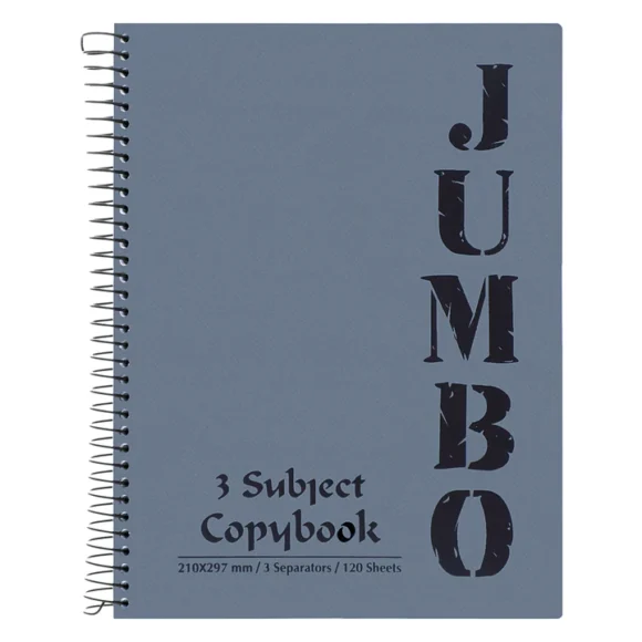 Jumpo Copy Book -120 Sheets -lined -separated-A4