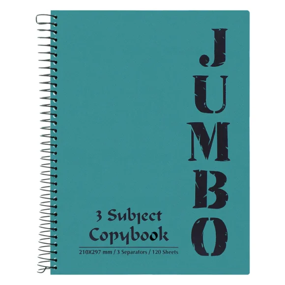 Jumpo Copy Book -120 Sheets -lined -separated-A4