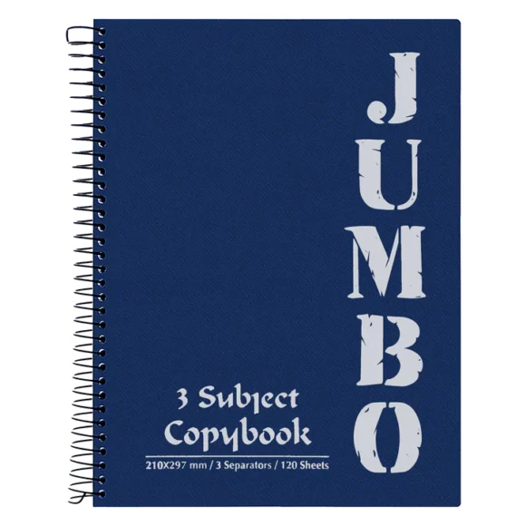 Jumpo Copy Book -120 Sheets -lined -separated-A4