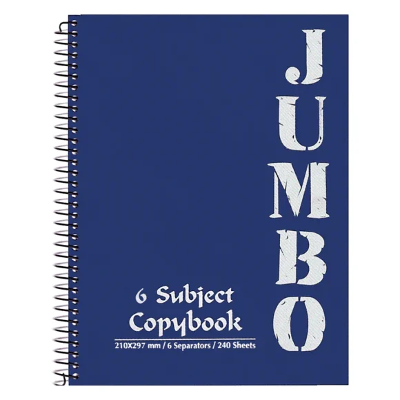 Jumpo Copy Book-240 Sheets -lined-separated-A4