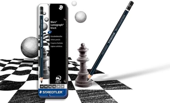 KIT 6 DIFFERENT BLACK PENCIL STAEDLER