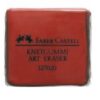 Faber Castel Kneadable Art Erasers with out cover - Red