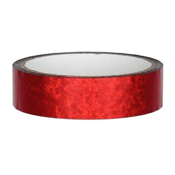 LASER ADHESIVE TAPE 2.5cmx 10m -red