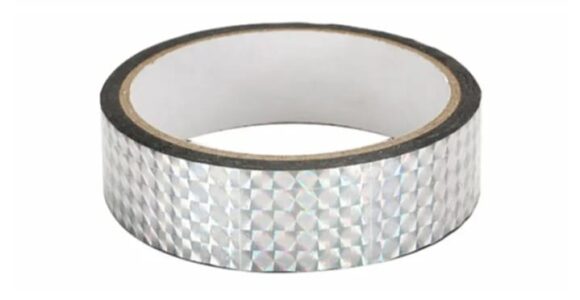 LASER ADHESIVE TAPE 2.5cmx 10m-silver