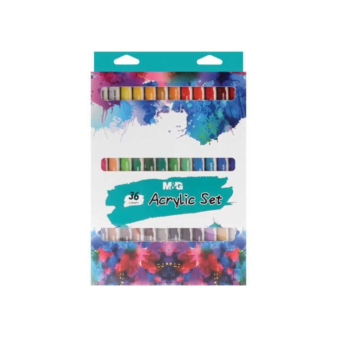 M&G الوان الاكليريك 12Ml 36Pcs