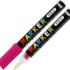 M&G Acrylic Marker 2mm  Rose Red