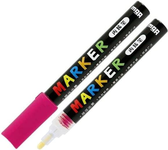 M&G Acrylic Marker 2mm  Rose Red