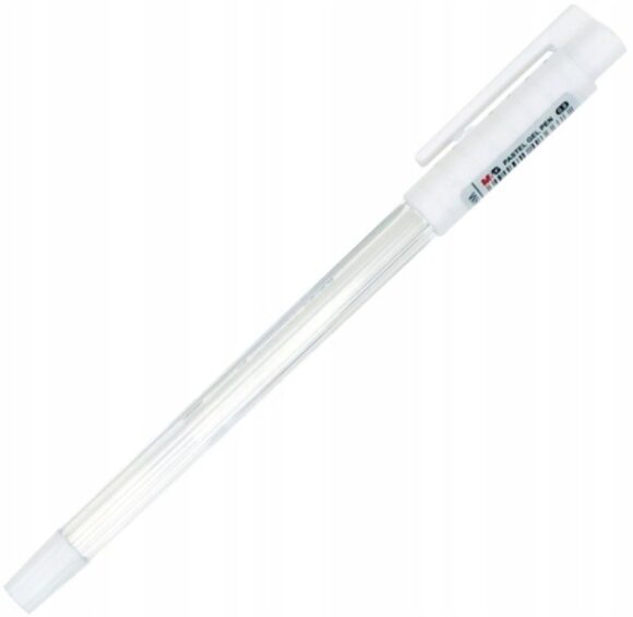 M&G Gel pen WHITE 0.8 mm