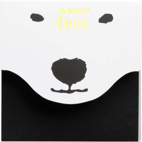 M&G, Sticky Notes Enjoy Black, 80 Sheets
