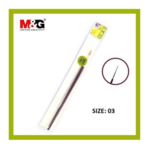 MG Paint Brush  Art Training  Size 3