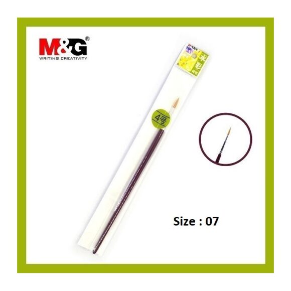 MG Paint Brush  Art Training  Size 7