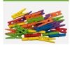 Mini Clothespins -50 pcs