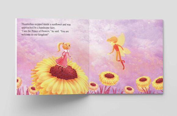 ⁦My First Five Minutes Fairytales Thumbelina⁩ - الصورة ⁦5⁩